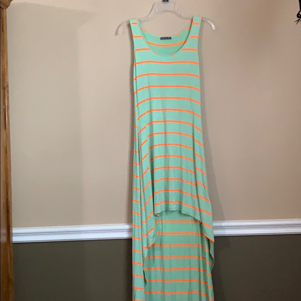 High low maxi dress